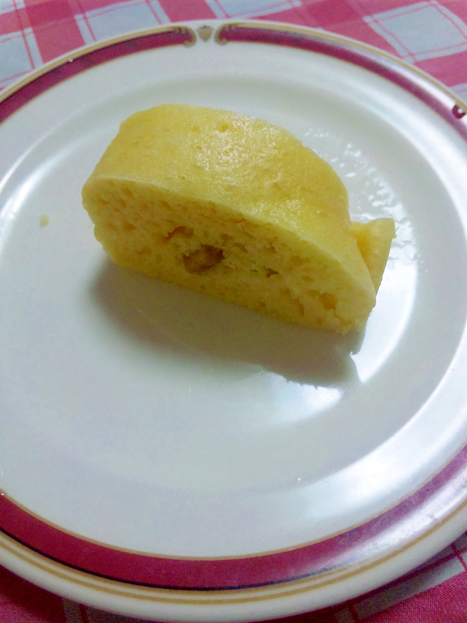 ヘルシー☆バナナヨーグルト蒸しパン