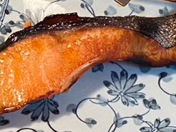 鮭の味噌焼き