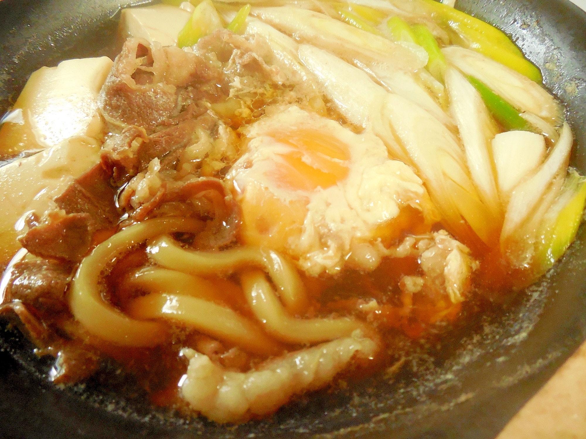 すき焼き 風 人気 うどん 鍋