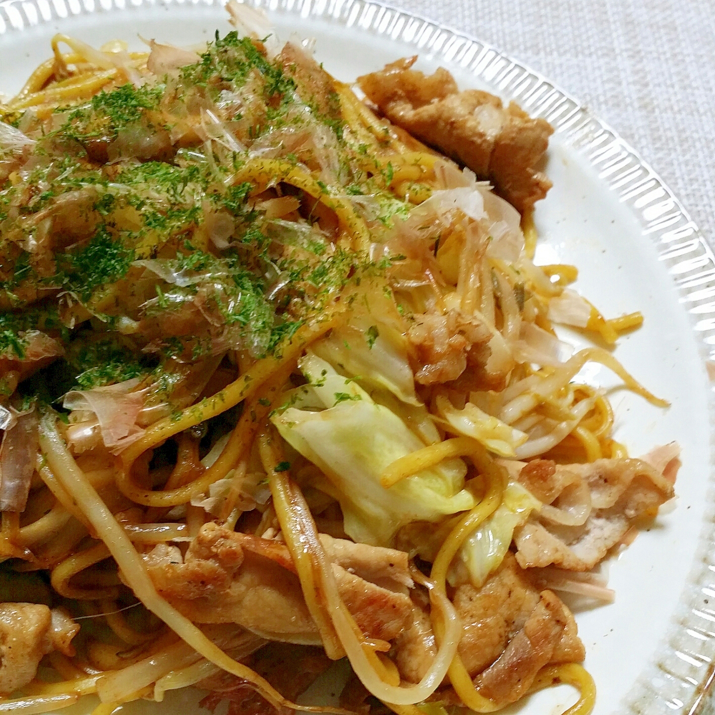 失敗しない！基本のソース焼きそば☆