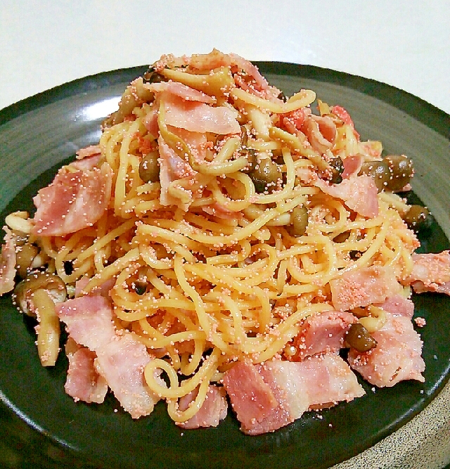 パスタ風☆たらこ焼きそば