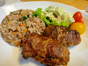 トルコの味?!ビールに合う~☆牛こまケバブ