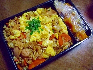 そばめし 玄米で