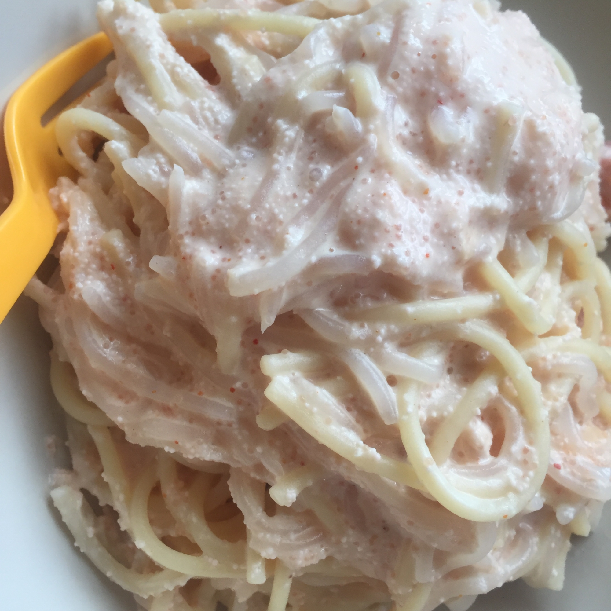 しらたきでかさ増し たらこパスタ レシピ 作り方 By Yu1992 楽天レシピ