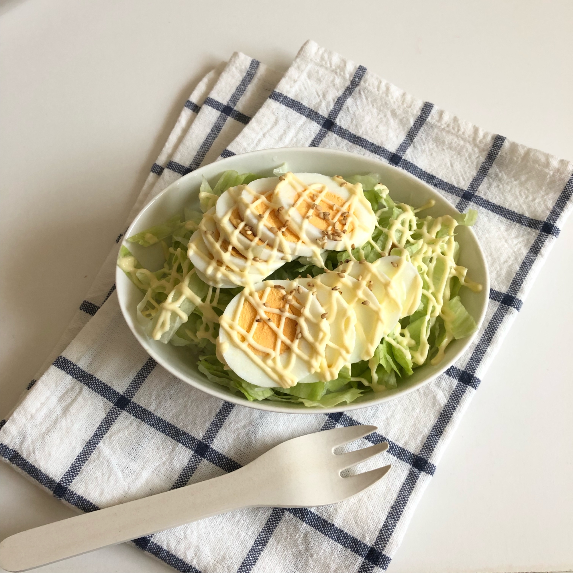 ゆでたまご丼 ♪