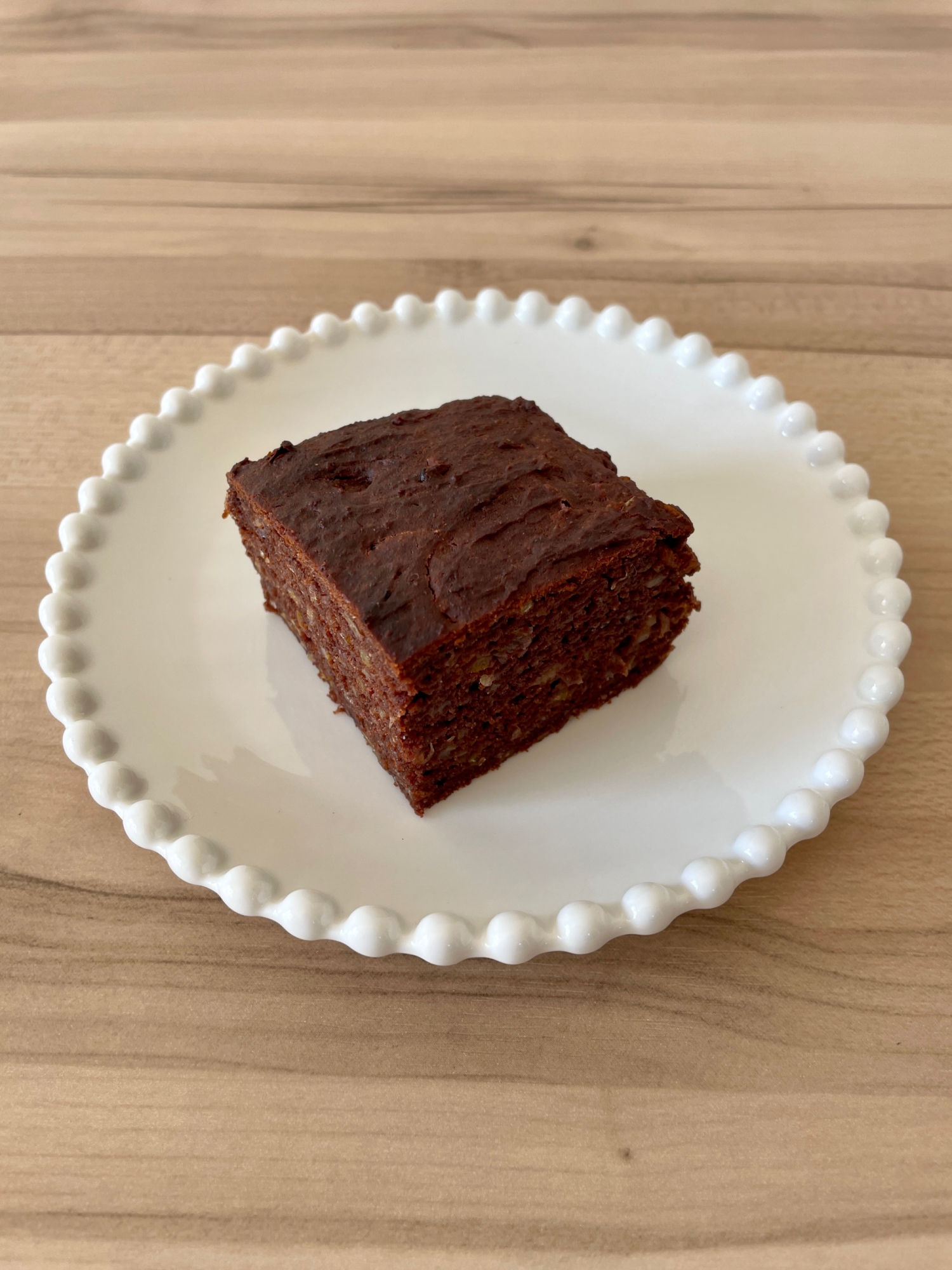 ヴィーガンおやつ!ぶんたんジャムのブラウニー