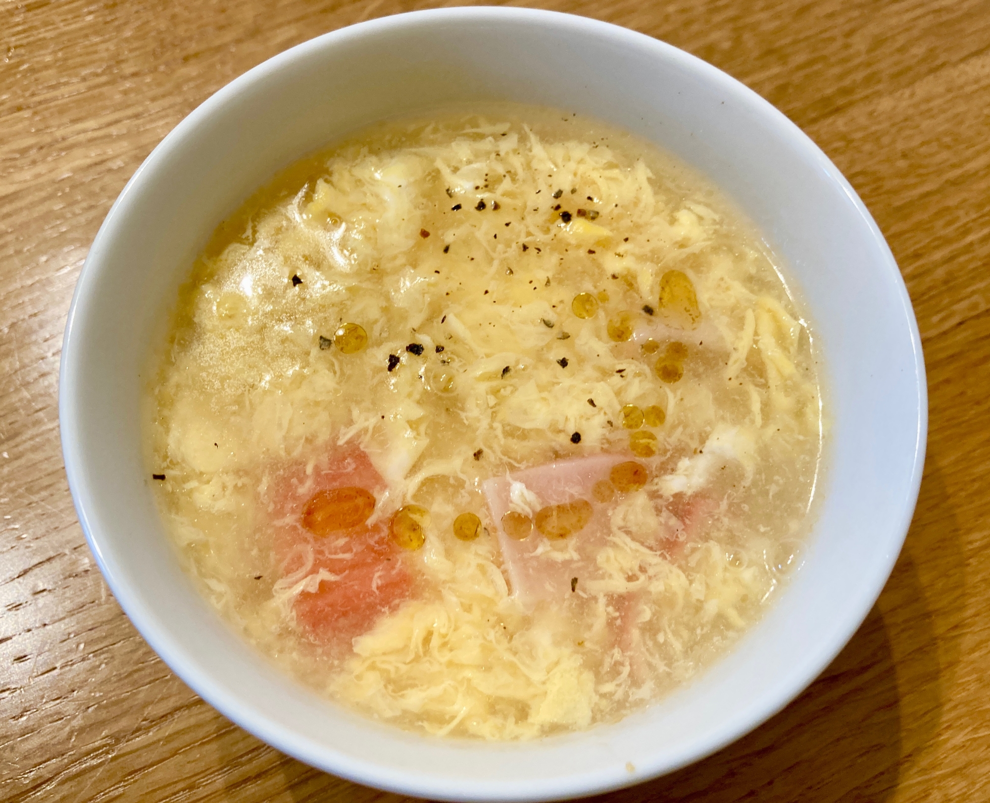 簡単!かに玉中華スープ