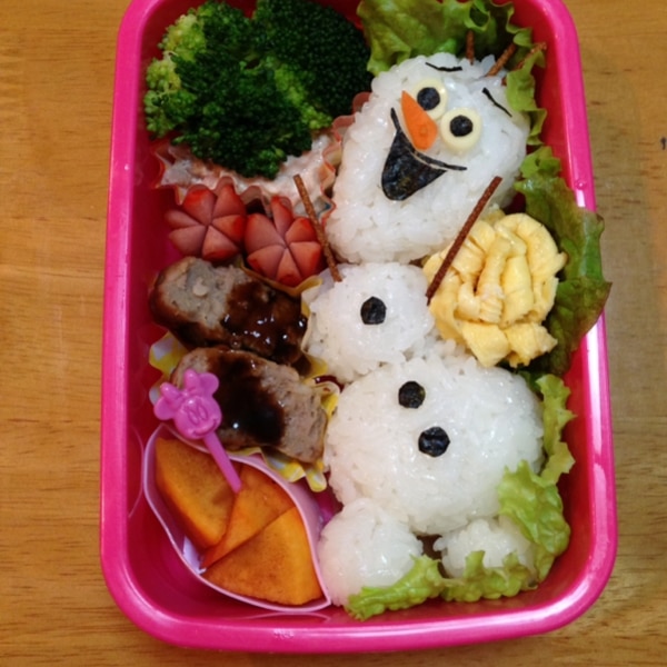 大人気 アナ雪のオラフのキャラ弁 レシピ 作り方 By ヘビロテ36 楽天レシピ 大人気 アナ雪のオラフのキャラ弁 レシピ 作り方 By ヘビロテ36 楽天レシピ