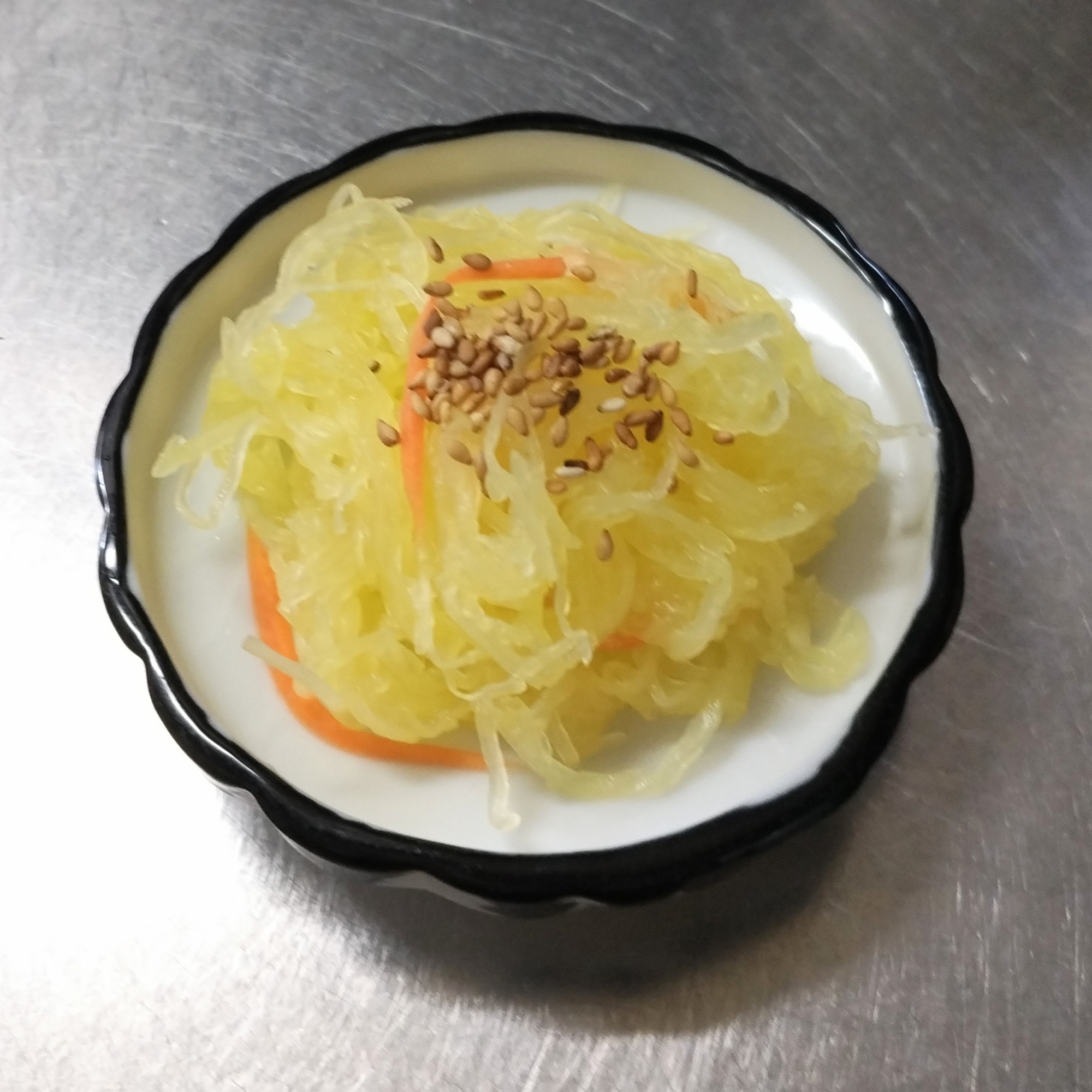 そうめんかぼちゃの酢の物