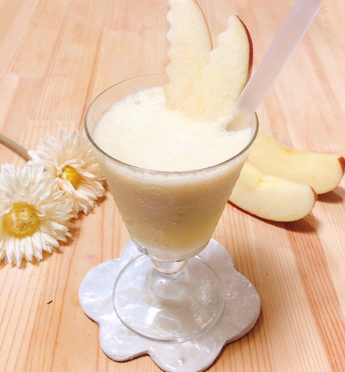 りんごꕤ 爽やかヨーグルトドリンク