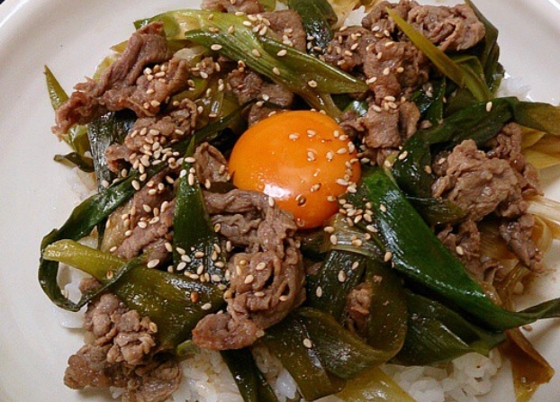 牛ネギ丼