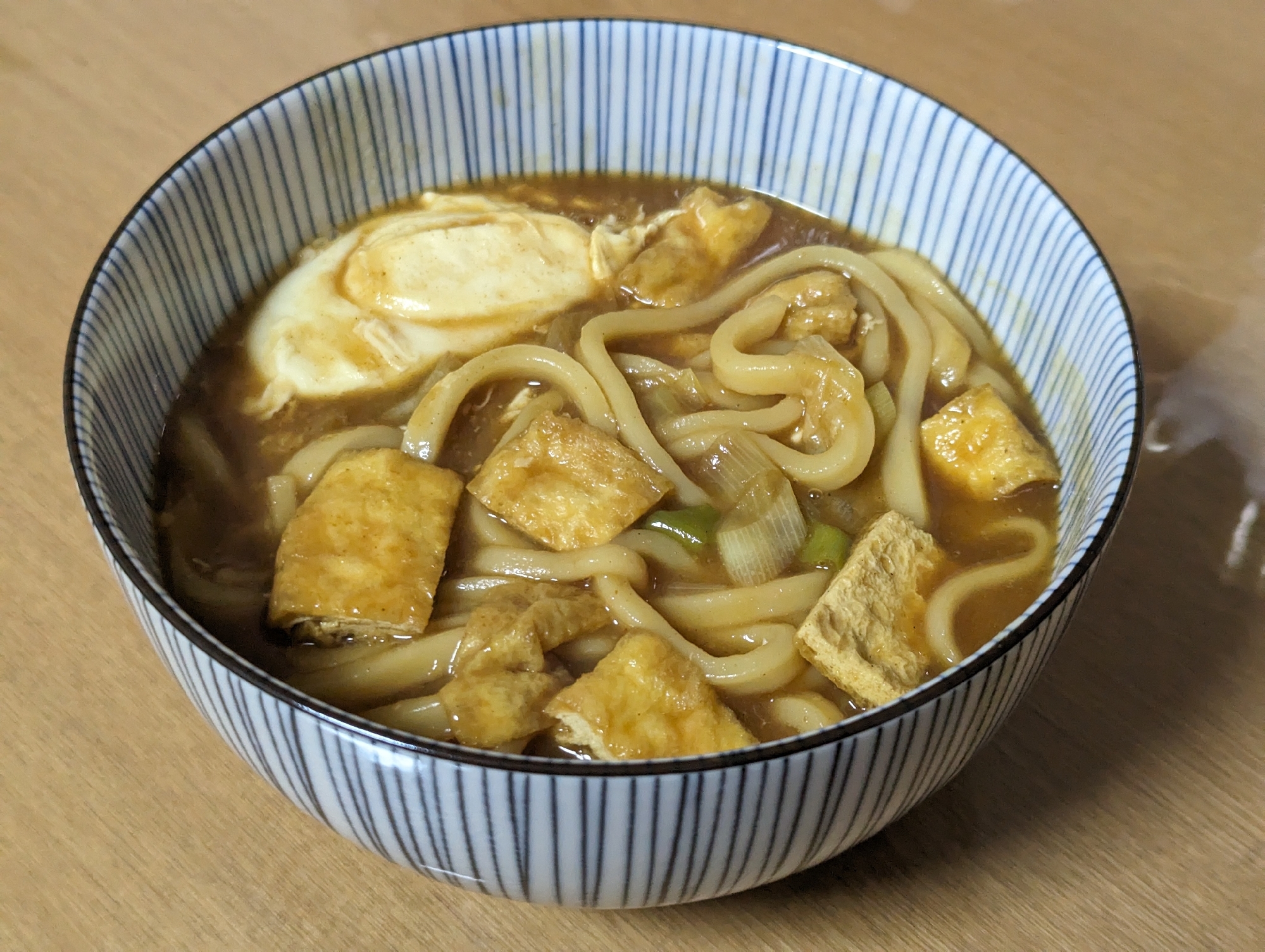 カレールーで作る◇きつねカレーうどん◇