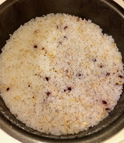 圧力鍋で炊く玄米雑穀ご飯