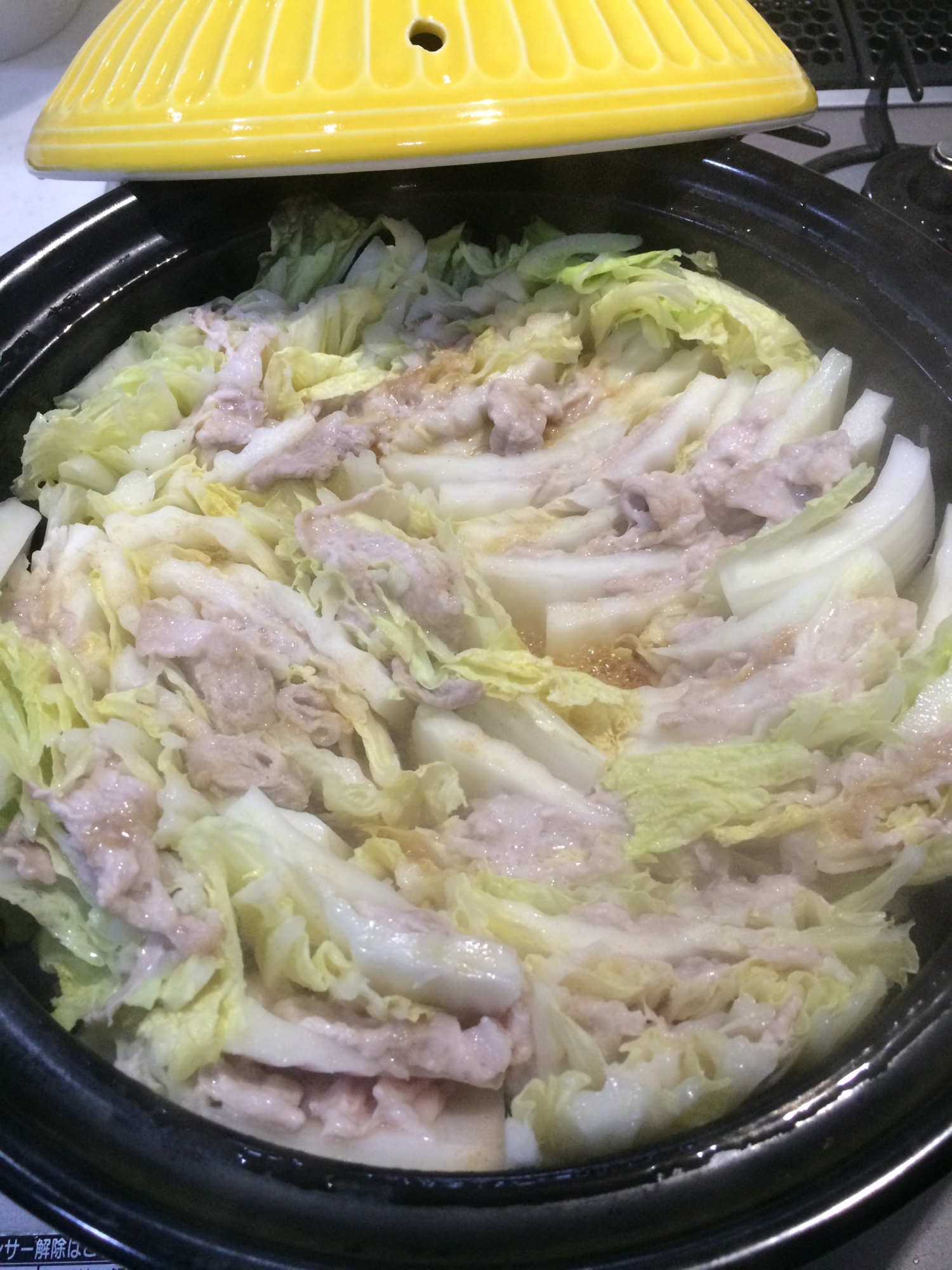 白菜大量消費！白菜と豚肉のミルフィーユ鍋