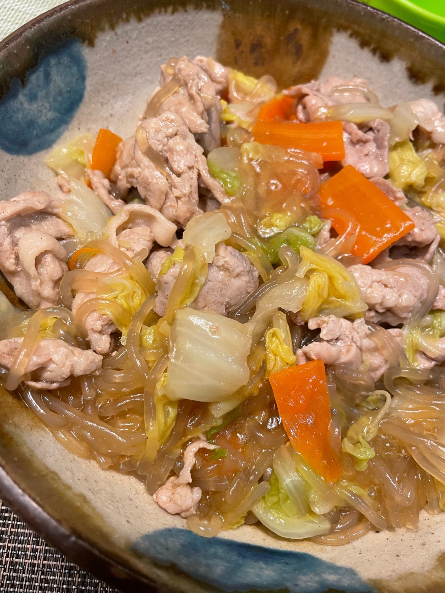 豚肉と白菜の中華煮