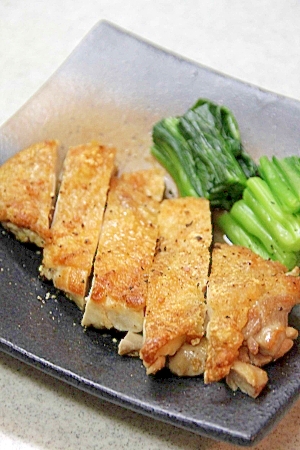 パリパリ食感 チキンソテー レシピ 作り方 By ひで 楽天レシピ