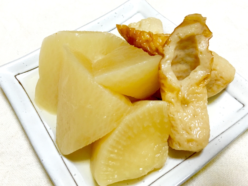 一晩置いて！！染み染み大根ちくわ煮♡