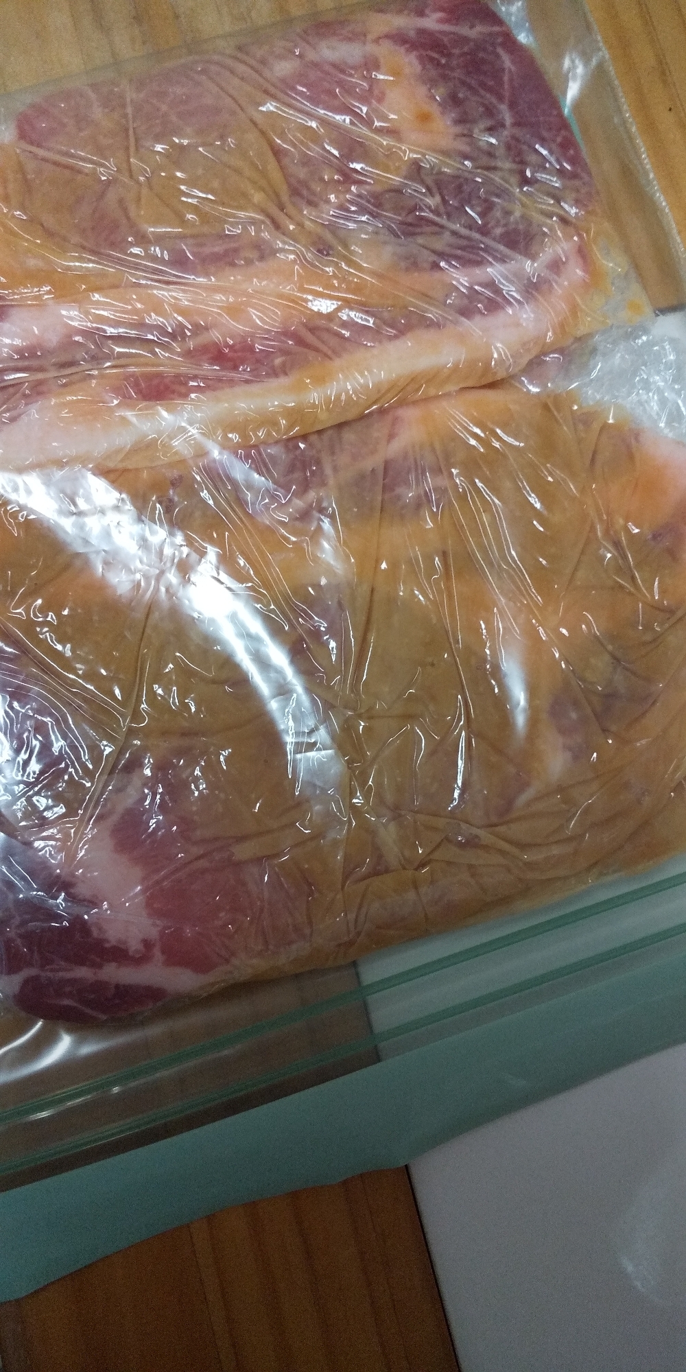 豚肉（生姜焼用）も味噌漬けで冷凍保存☆