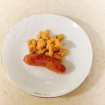 ➿卵焼きとウインナー焼き➿