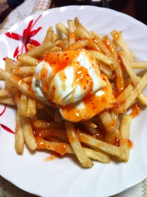 スイートチリチーズポテト