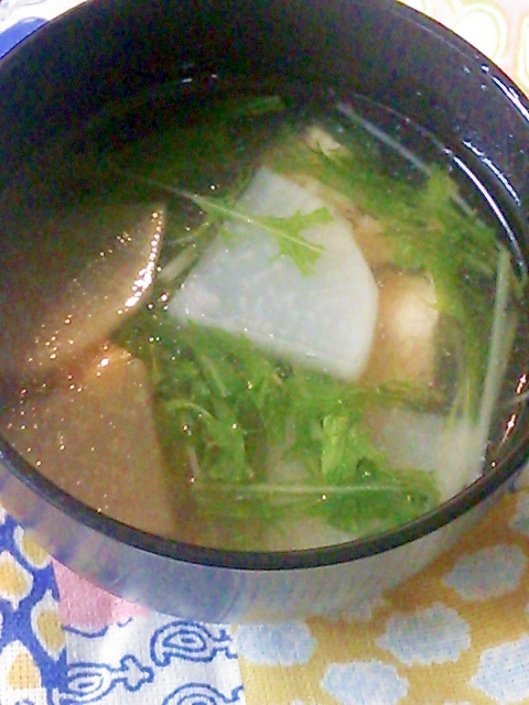 大根と鶏のほっこり汁☆