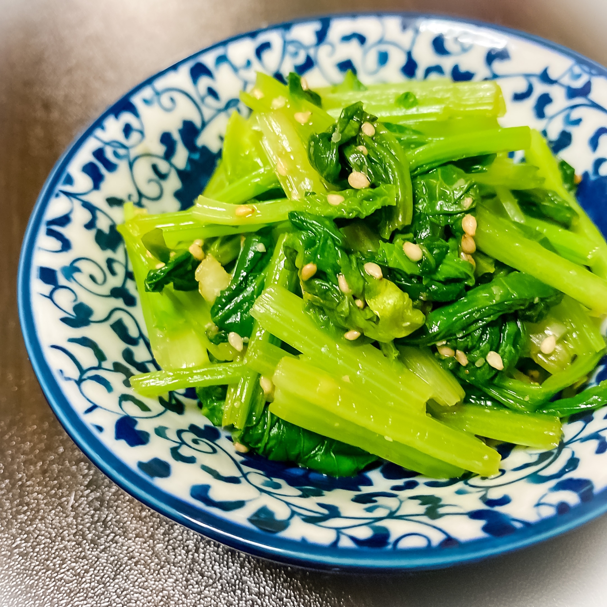 レンジで簡単♪小松菜のポン酢ナムル