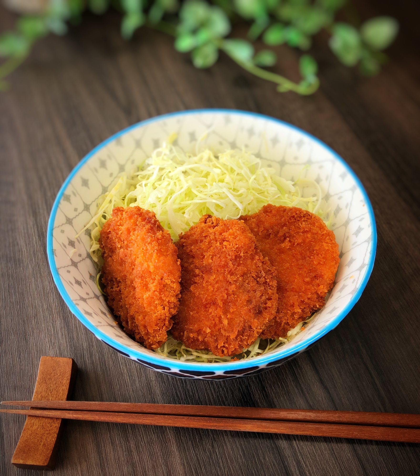 鶏むね肉のタレカツ丼