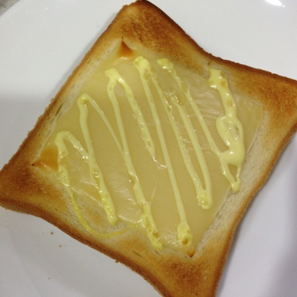 チーズマヨ、子どもたちのお気に入りのトーストです(*^^*)
ごちそうさまでした！
