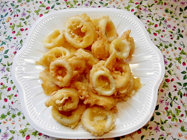 アオリイカのリング揚げ レシピ 作り方 By みかんママ55 楽天レシピ アオリイカのリング揚げ レシピ 作り方 By みかんママ55 楽天レシピ