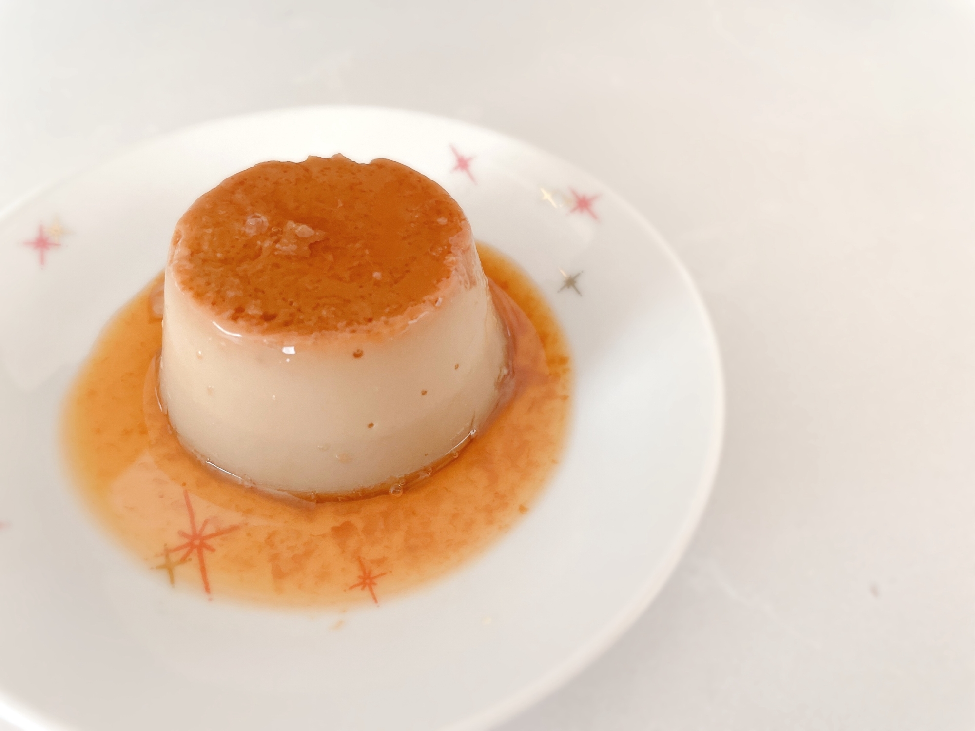 フライパンで簡単！ソイラテプリン