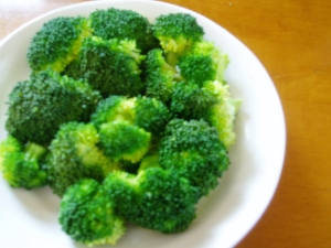シリコンスチーマーで 1分半deゆでブロッコリー レシピ 作り方 By かばぽん 楽天レシピ