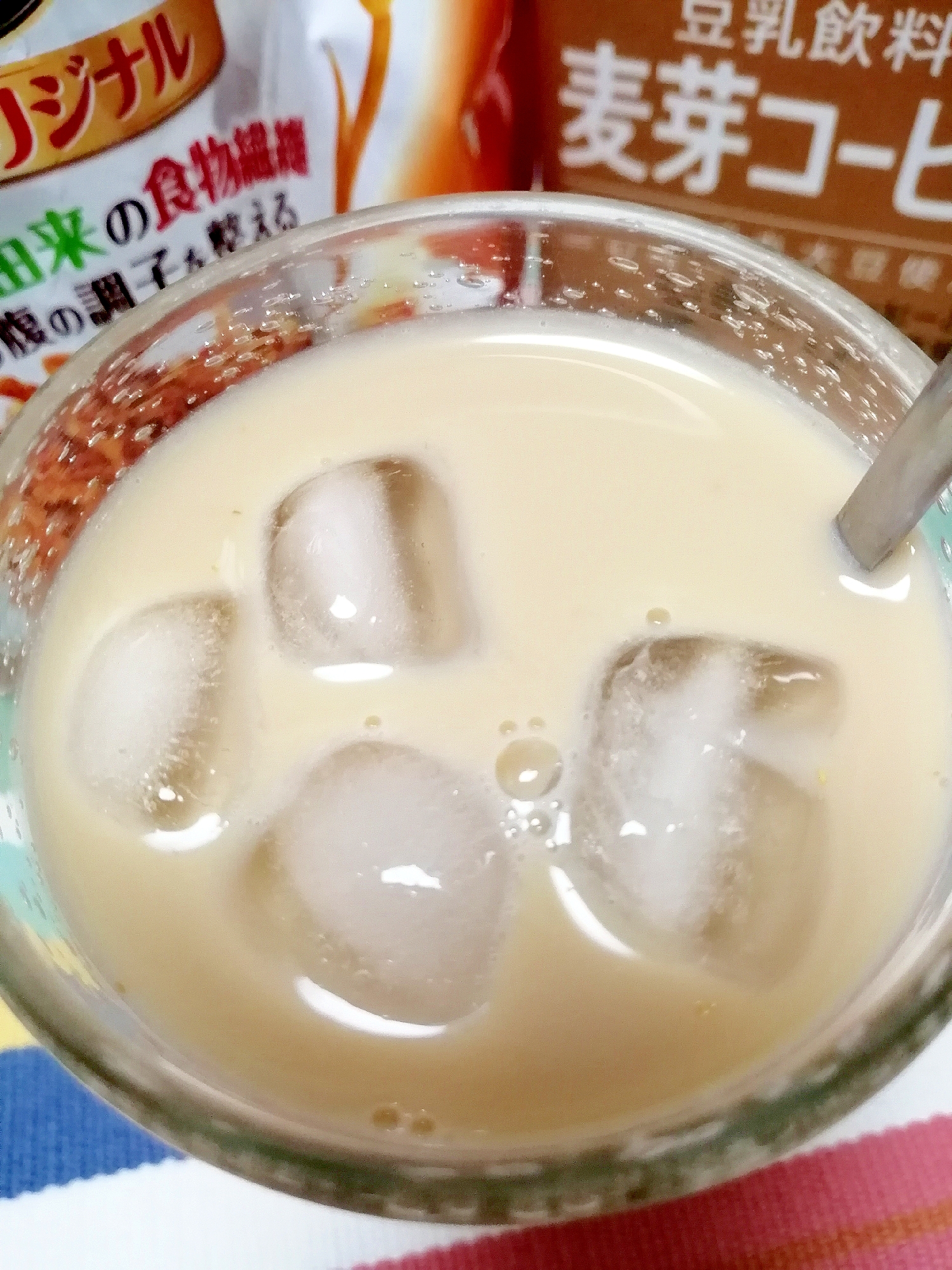 アイス☆麦芽カフェオレ♪