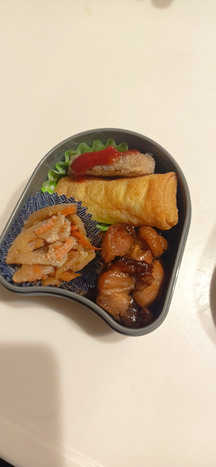 夜ご飯で作って、明日のお弁当にも詰めました☆旦那も娘も、この鶏の照り焼きレシピが大好きです♪ありがとうございます！