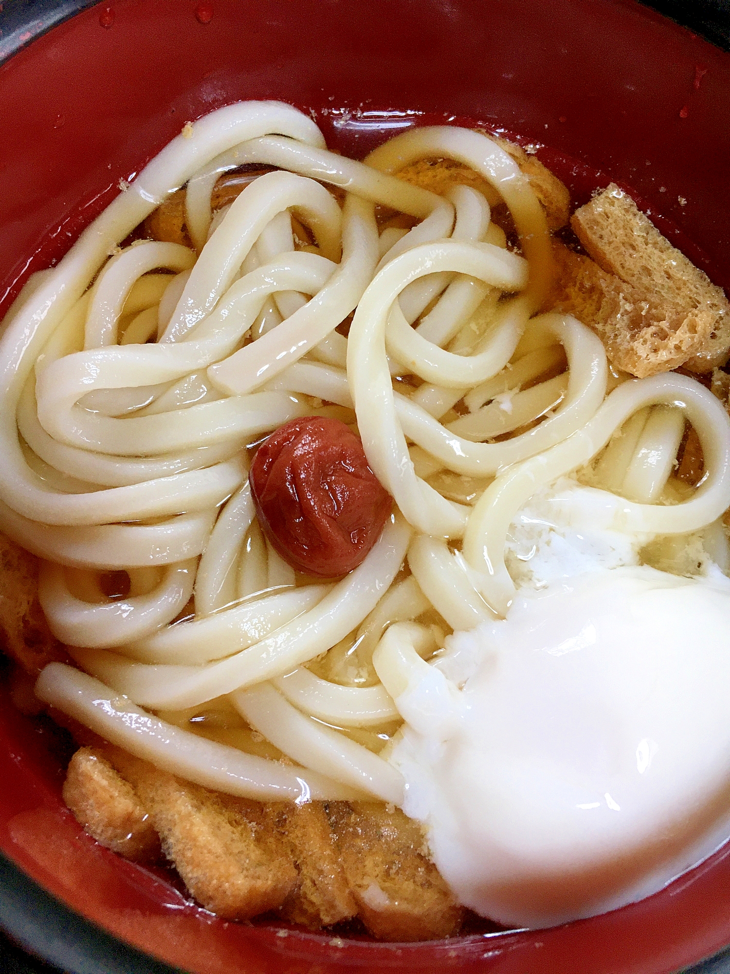 冷やし梅玉うどん