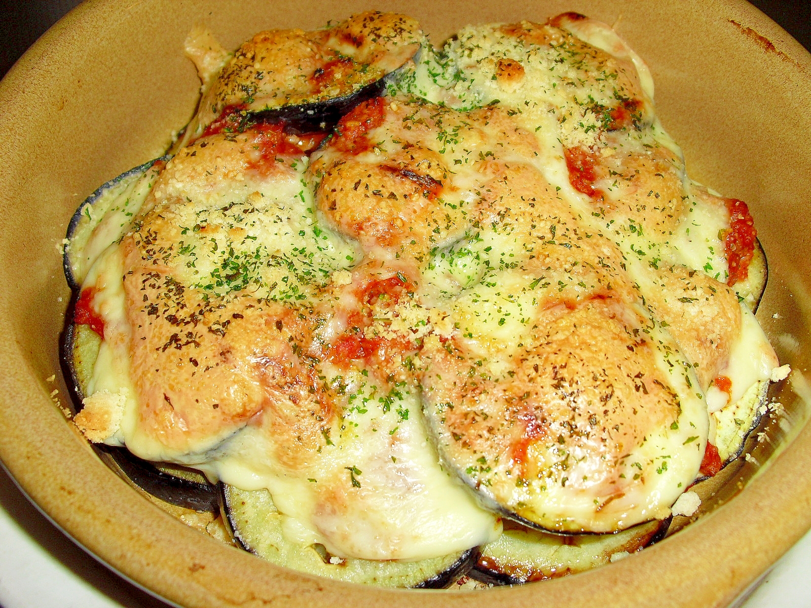 残りものリメイク 我が家の なすのミートグラタン レシピ 作り方 By Miyu 楽天レシピ 残りものリメイク 我が家の なすのミートグラタン レシピ 作り方 By Miyu 楽天レシピ