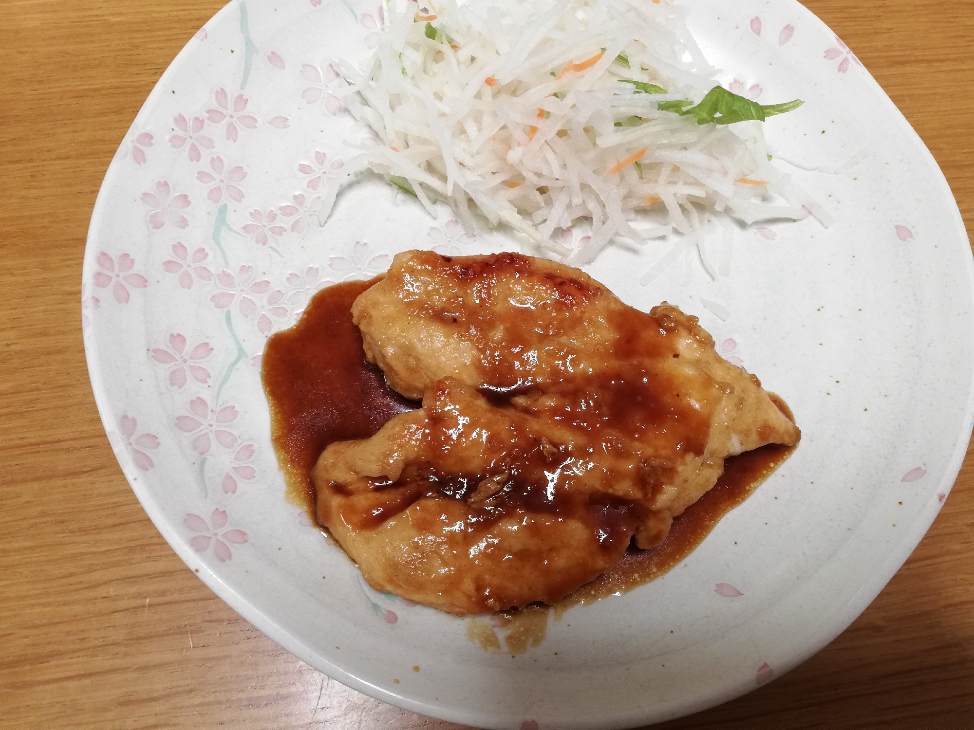 バレンタイン♡照り焼きチキン