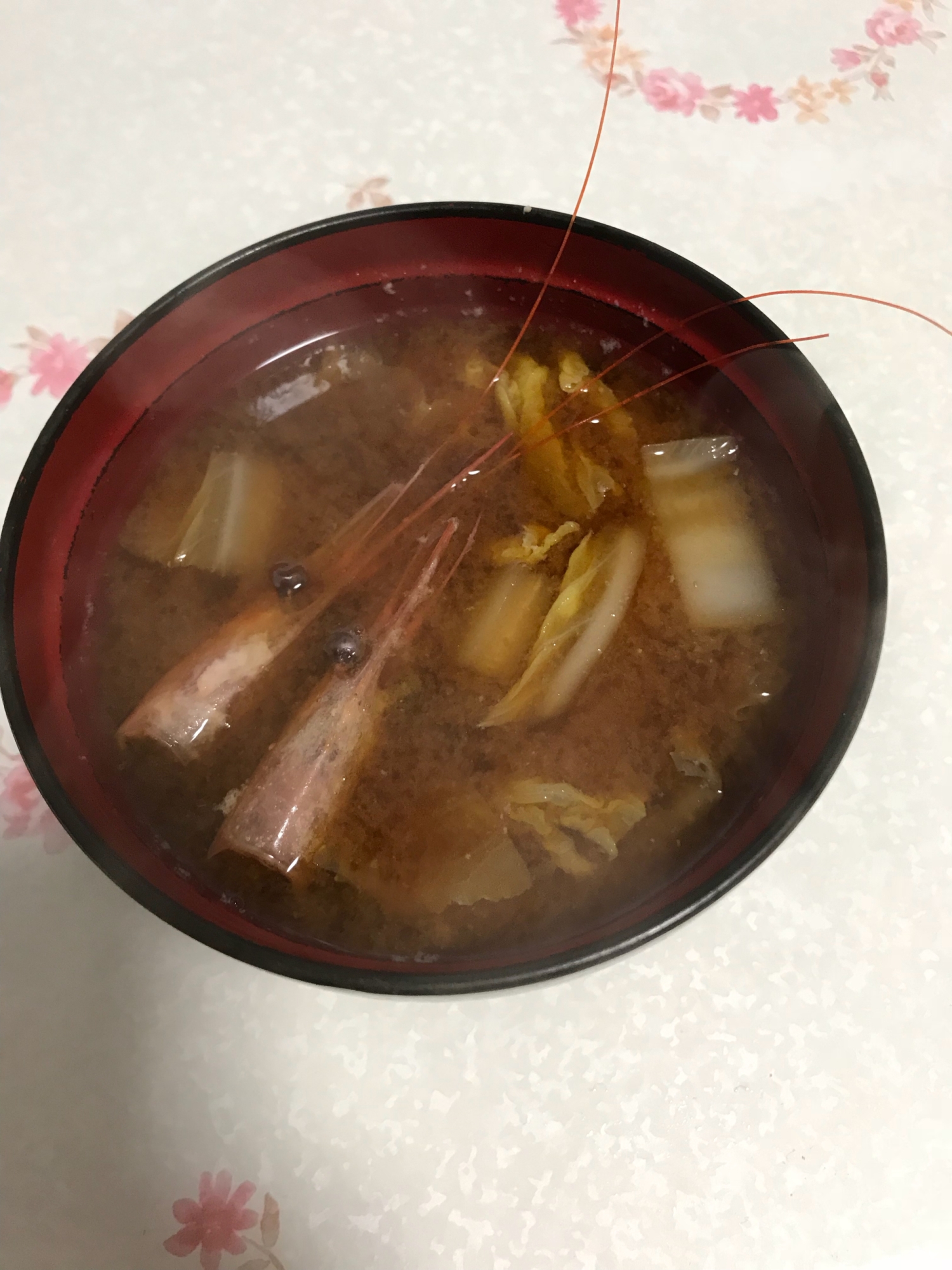 甘エビの頭で海鮮味噌汁 レシピ 作り方 By ユナミ 楽天レシピ