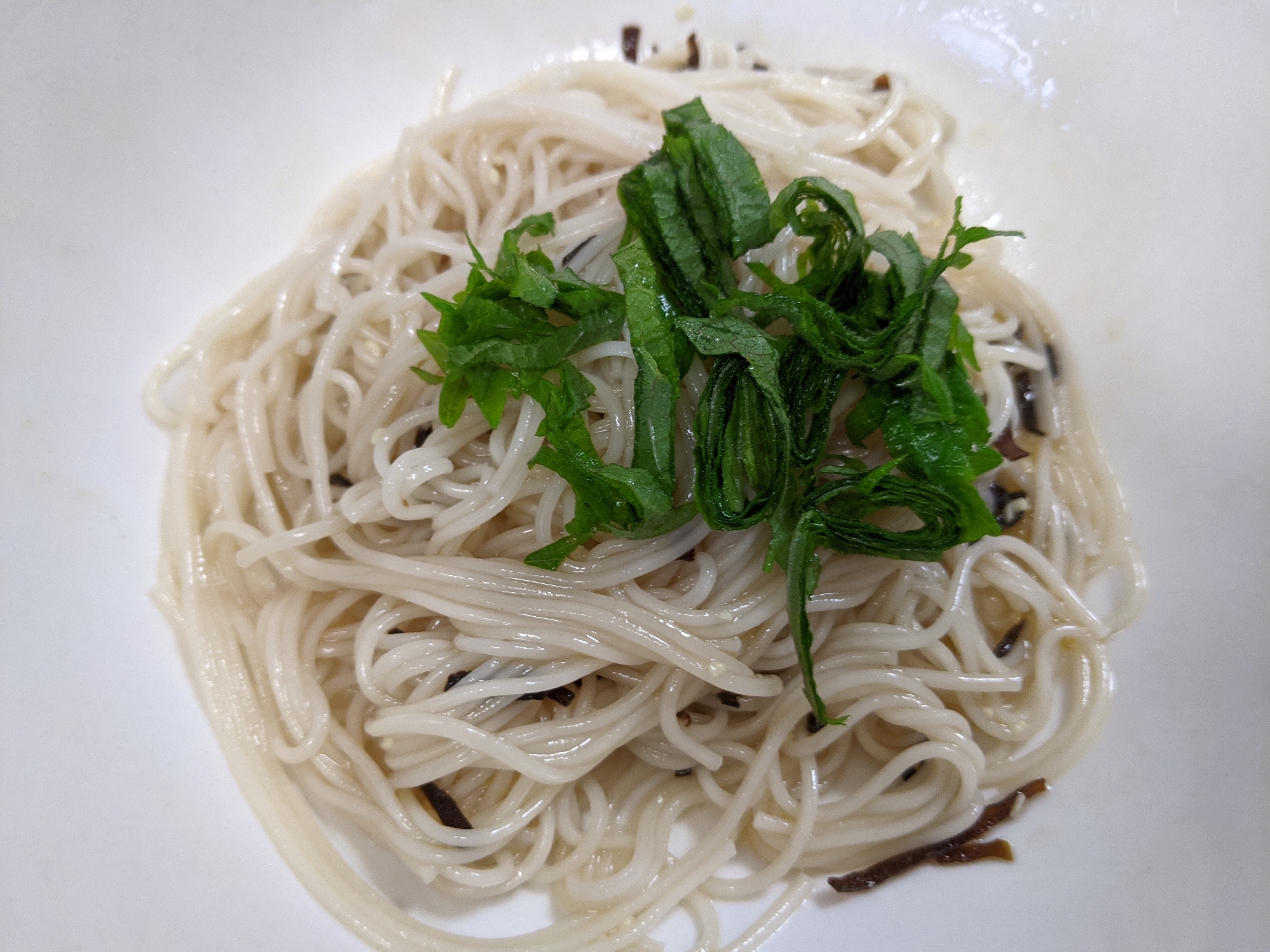 塩昆布和えそうめん レシピ 作り方 By Chun 楽天レシピ 塩昆布和えそうめん レシピ 作り方 By Chun 楽天レシピ