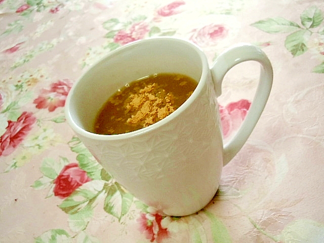 健康系❤黒豆茶ｄｅはったい粉と黄粉の葛茶❤