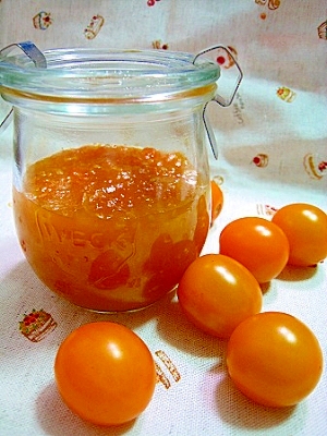 黄色ミニトマトのジャム レシピ 作り方 By Lemming 楽天レシピ 黄色ミニトマトのジャム レシピ 作り方 By Lemming 楽天レシピ