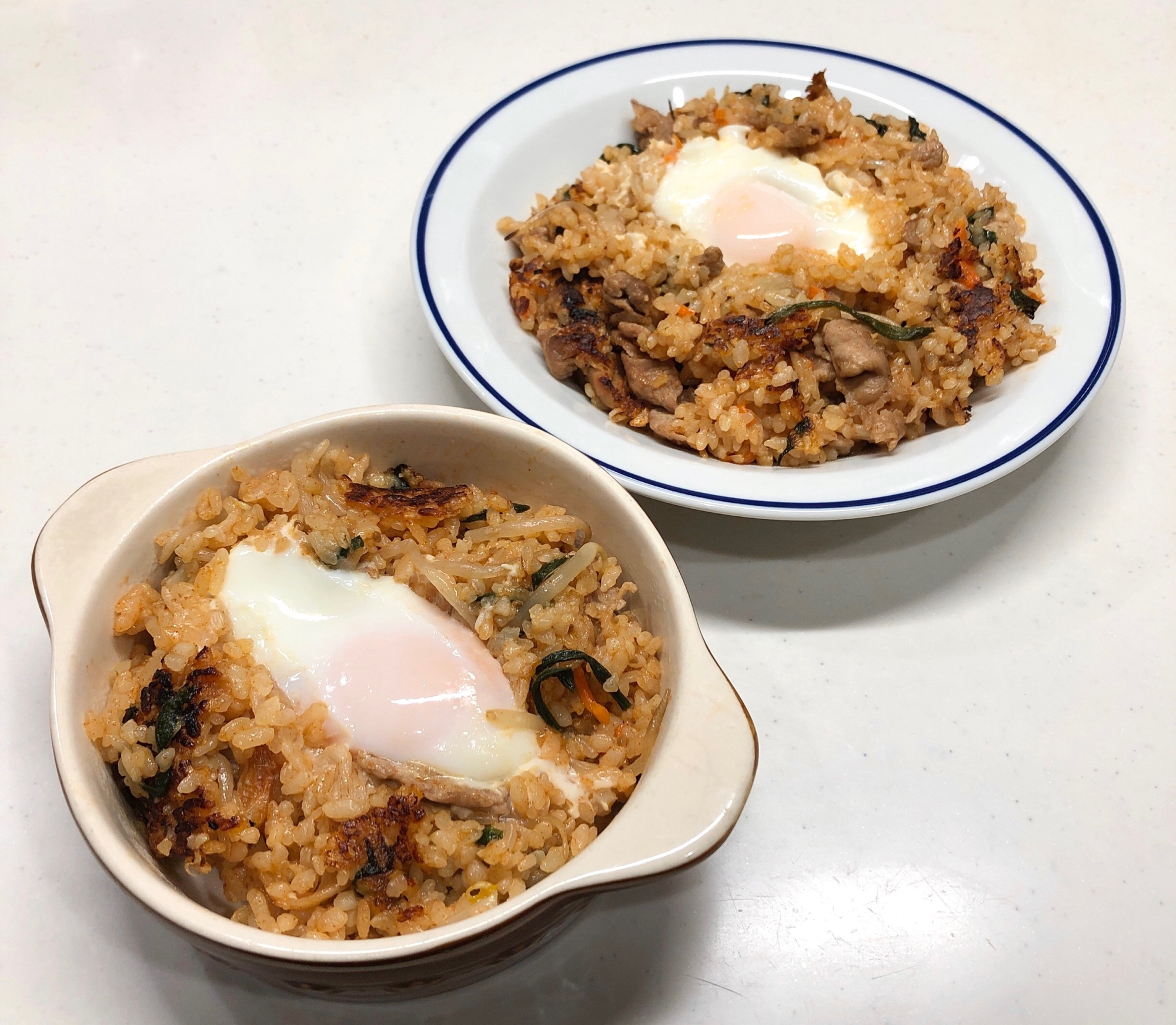 あまったご飯で作る・具だくさんビビンバチャーハン