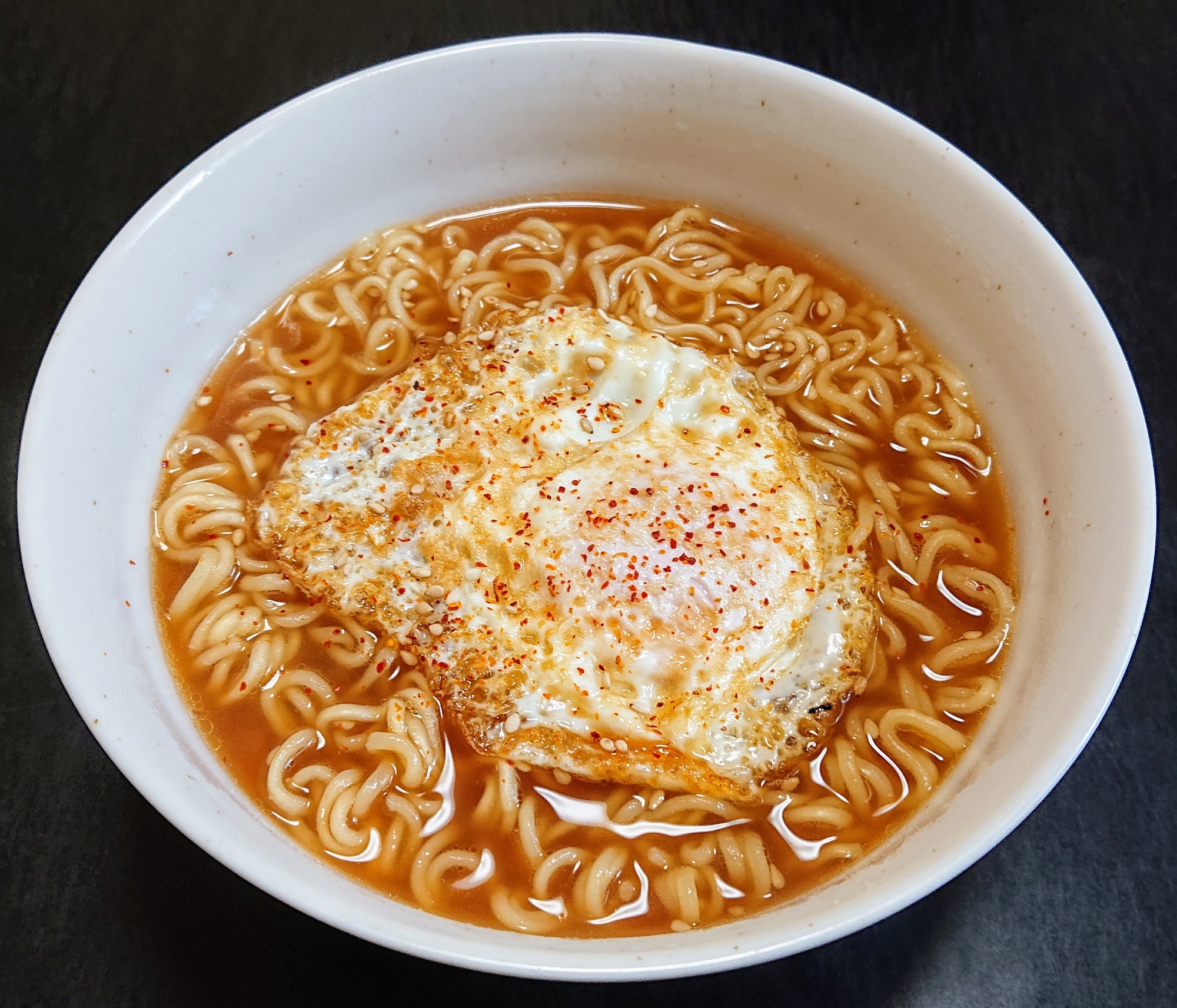 インスタントで☆ターンオーバー味噌ラーメン