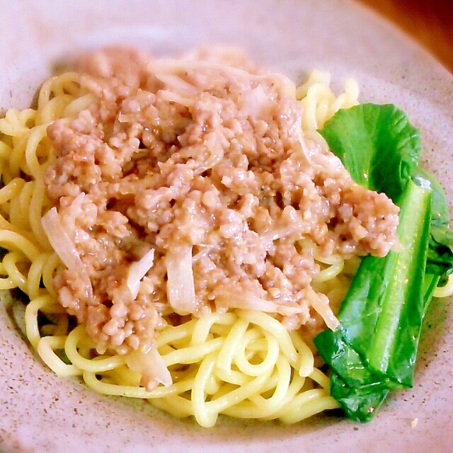 子供向け！焼きそば麺で甘口ジャージャー麺