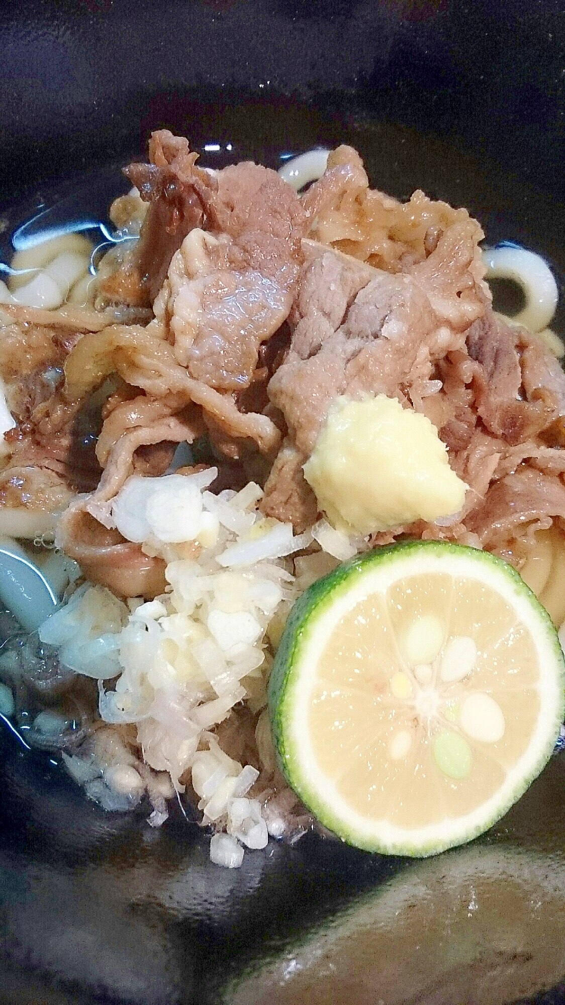 牛肉かぼすうどん レシピ 作り方 By 所沢とっくん 楽天レシピ