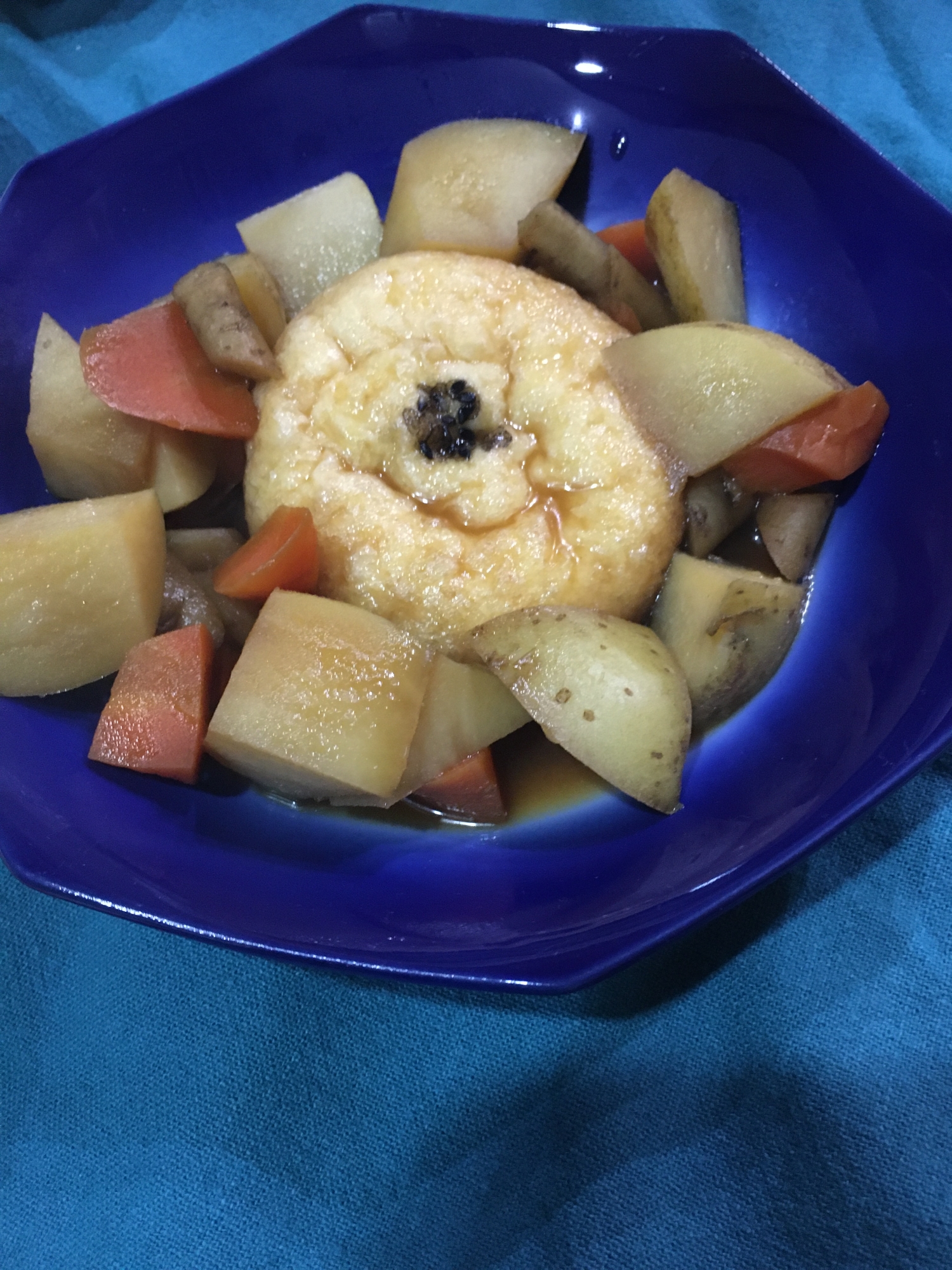 がんもと根野菜の煮物