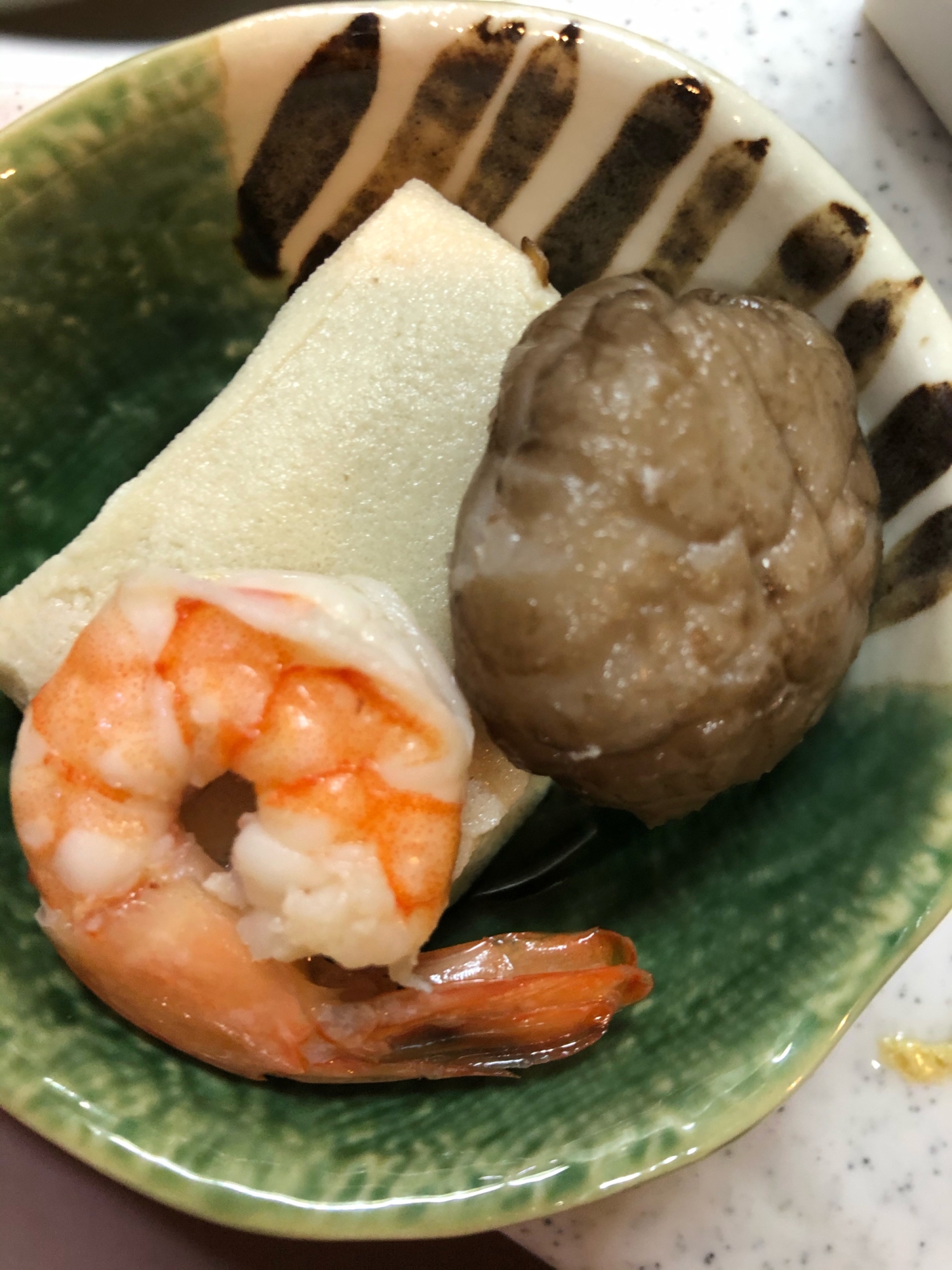 作り置き^_^高野豆腐も海老の煮物