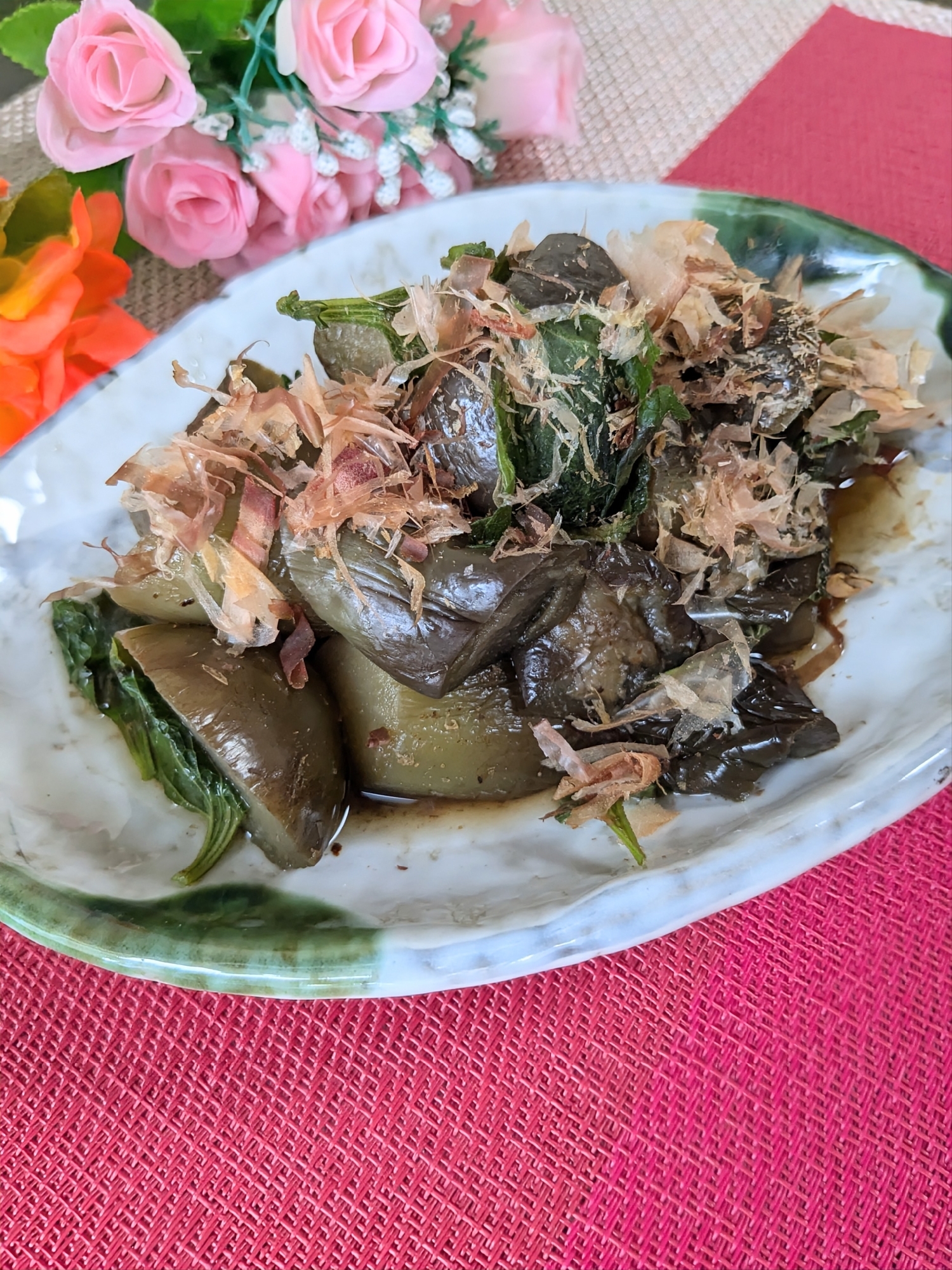 〜茄子と大葉のお浸し〜