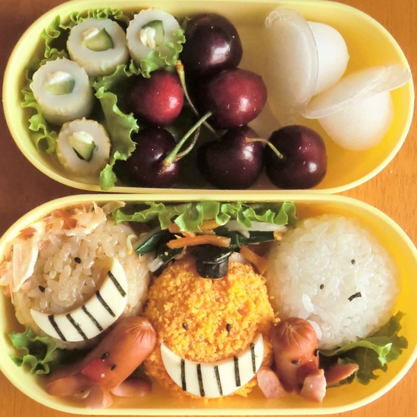 こどものお弁当 殺せんせーr レシピ 作り方 By R Chibico 楽天レシピ こどものお弁当 殺せんせーr レシピ 作り方 By R Chibico 楽天レシピ