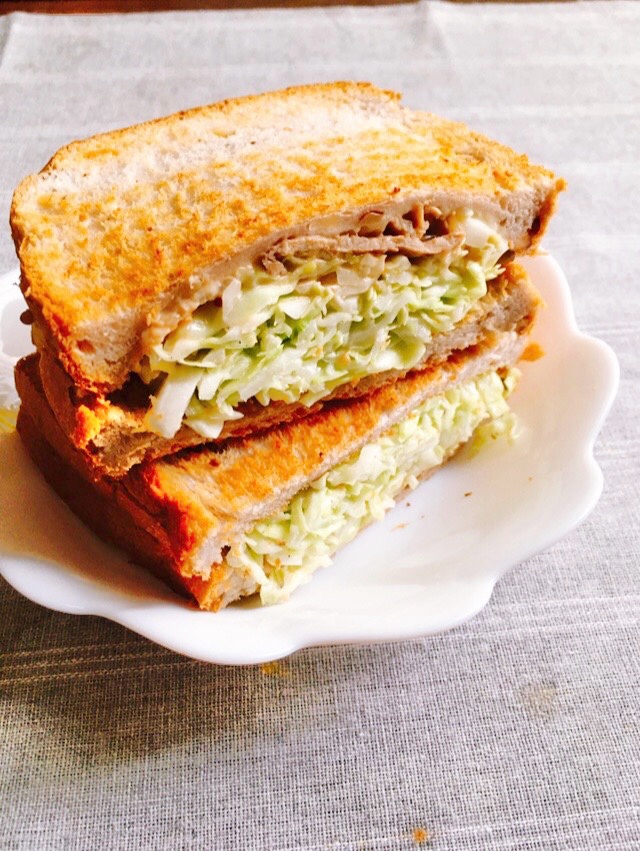 リメイク！生姜焼きサンドイッチ