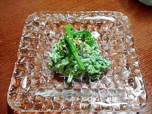 簡単菜の花サラダ